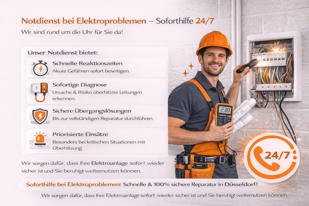  Notdienst bei Elektroproblemen – Soforthilfe 24/7