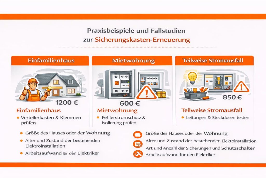 Praxisbeispiele und Fallstudien zur Sicherungskasten-Erneuerung