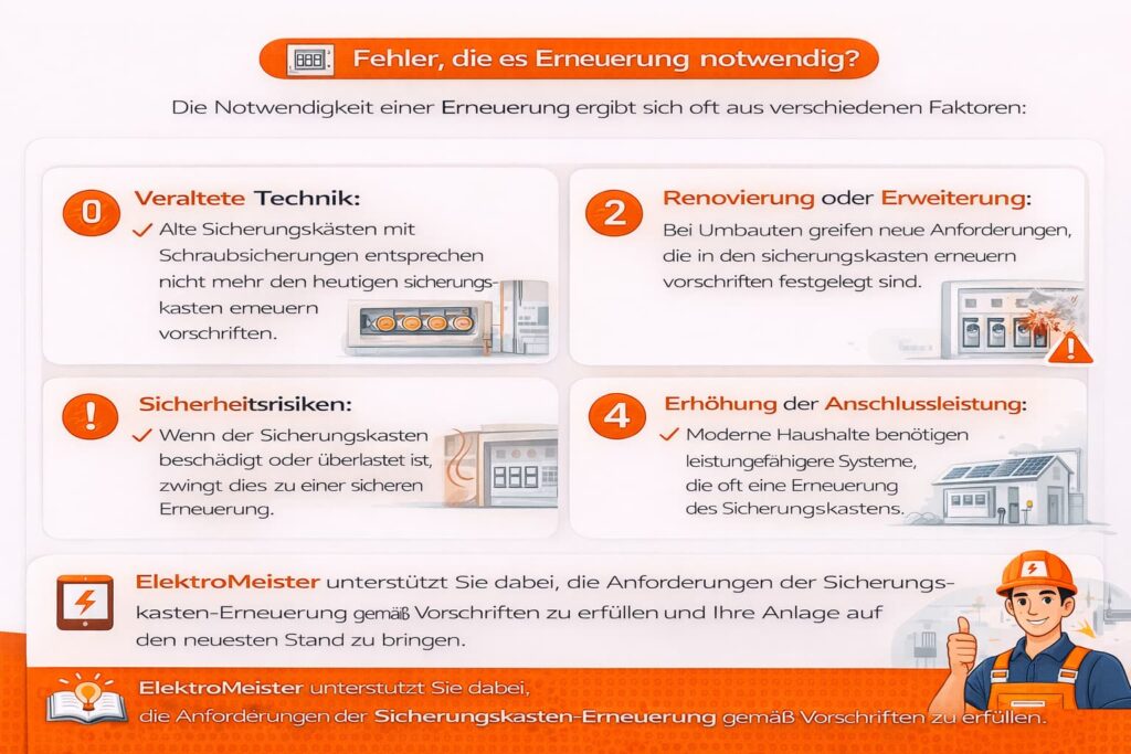 Wann ist eine Erneuerung notwendig?