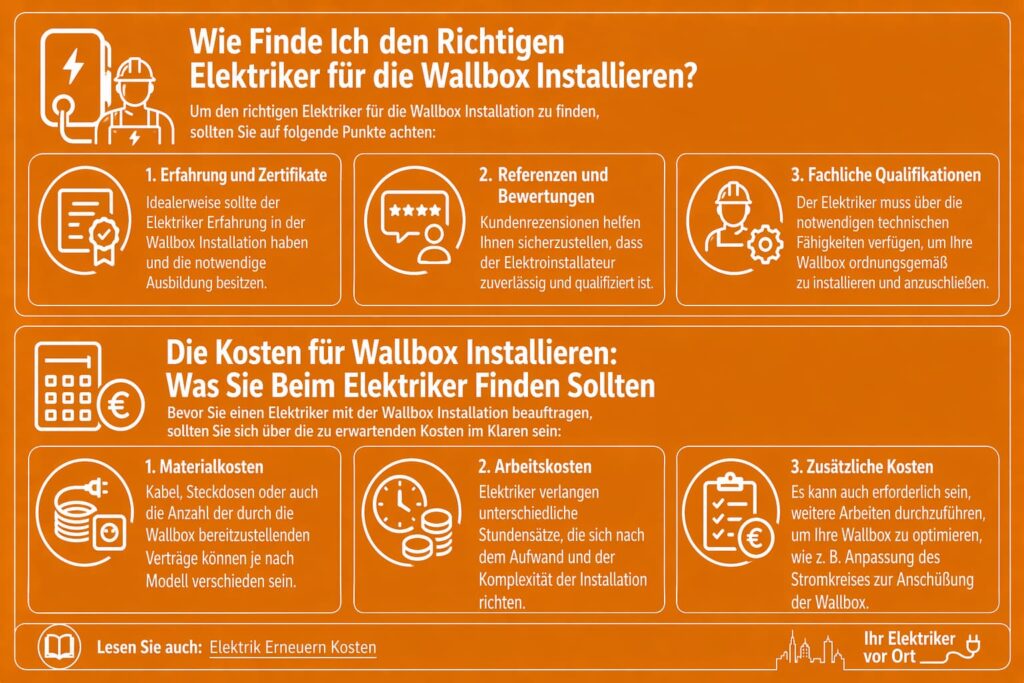 Wie Finde Ich den Richtigen Elektriker für die Wallbox Installieren?