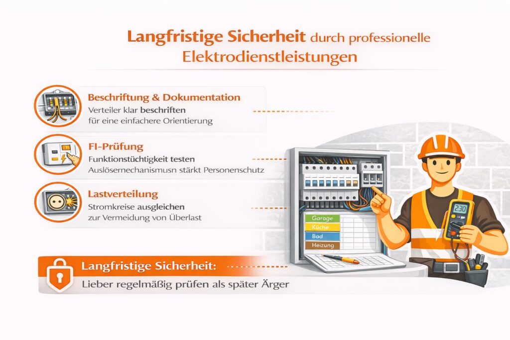 Langfristige Sicherheit durch professionelle Elektrodienstleistungen