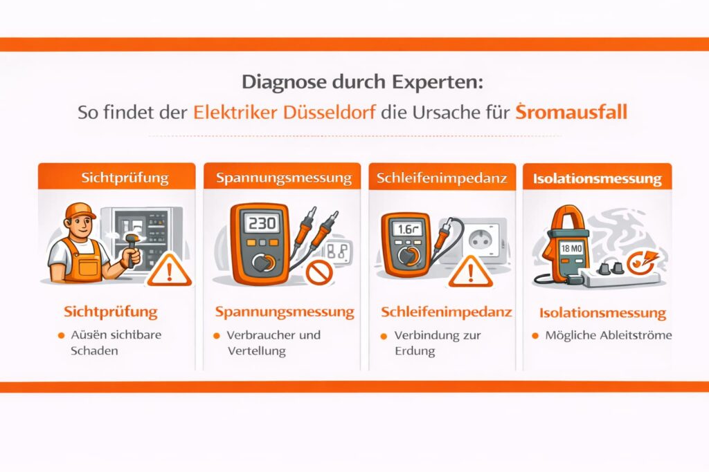 Vorbeugung gegen Stromausfälle – professionelle Wartung und Kontrolle vom Elektriker Düsseldorf