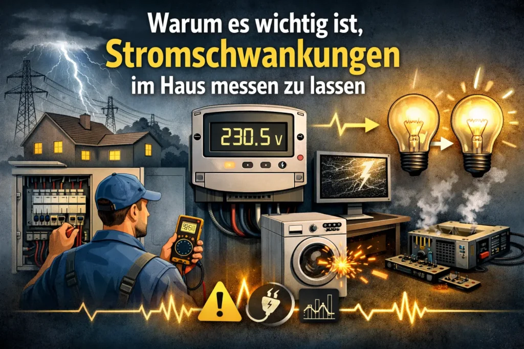Warum es wichtig ist, stromschwankungen im haus messen zu lassen