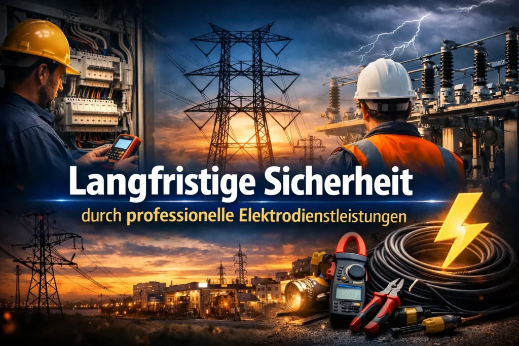 Langfristige Sicherheit durch professionelle Elektrodienstleistungen