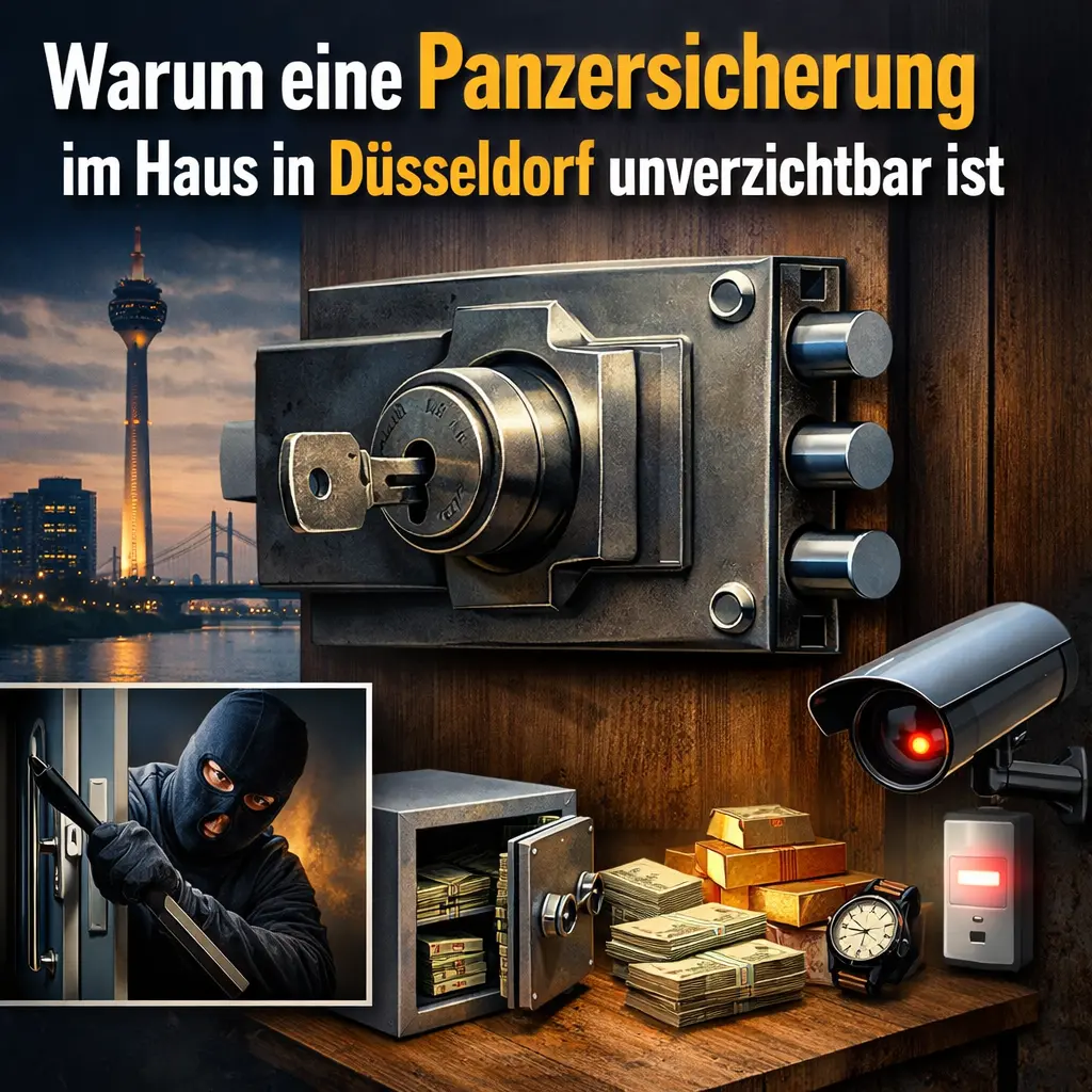 Warum eine Panzersicherung im Haus in Düsseldorf unverzichtbar ist