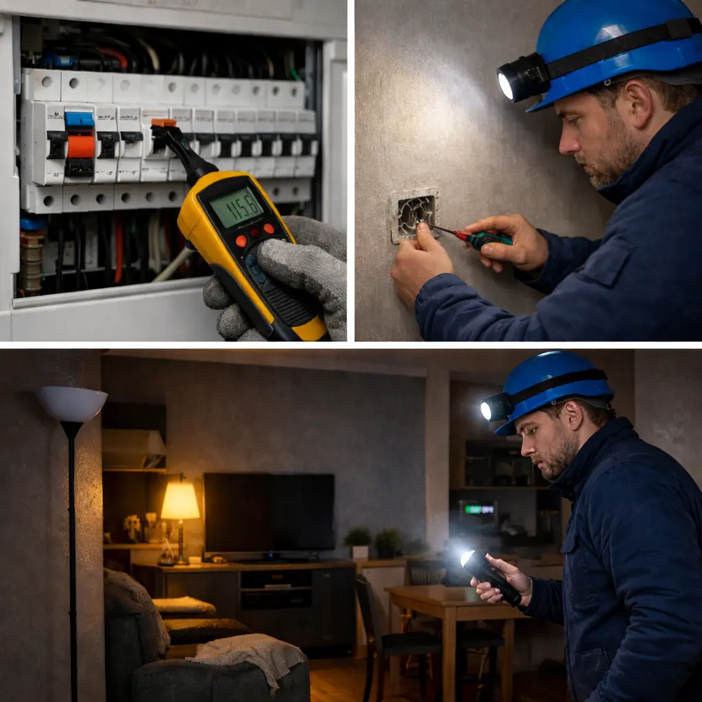 Wie unser Elektriker-Team in Düsseldorf die Ursache Ihres Stromproblems schnell findet