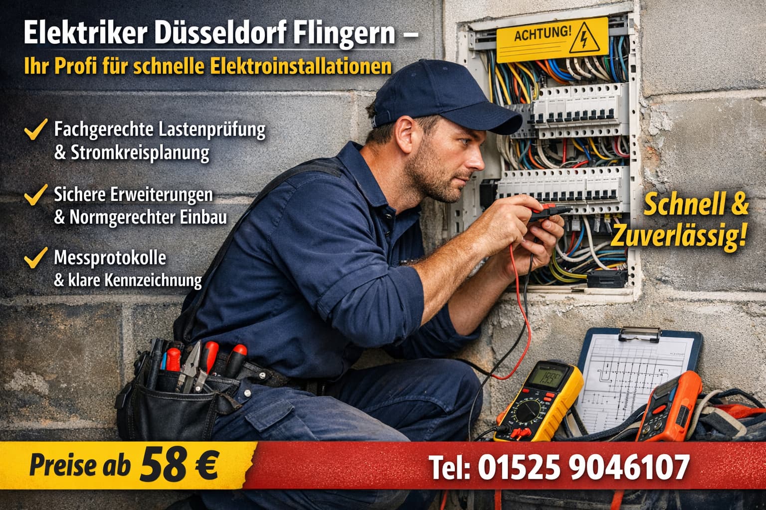 elektriker düsseldorf flingern