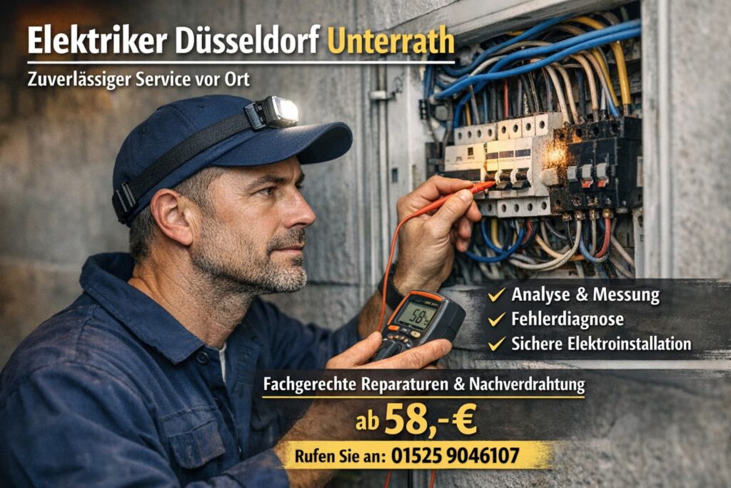 elektriker düsseldorf unterrath