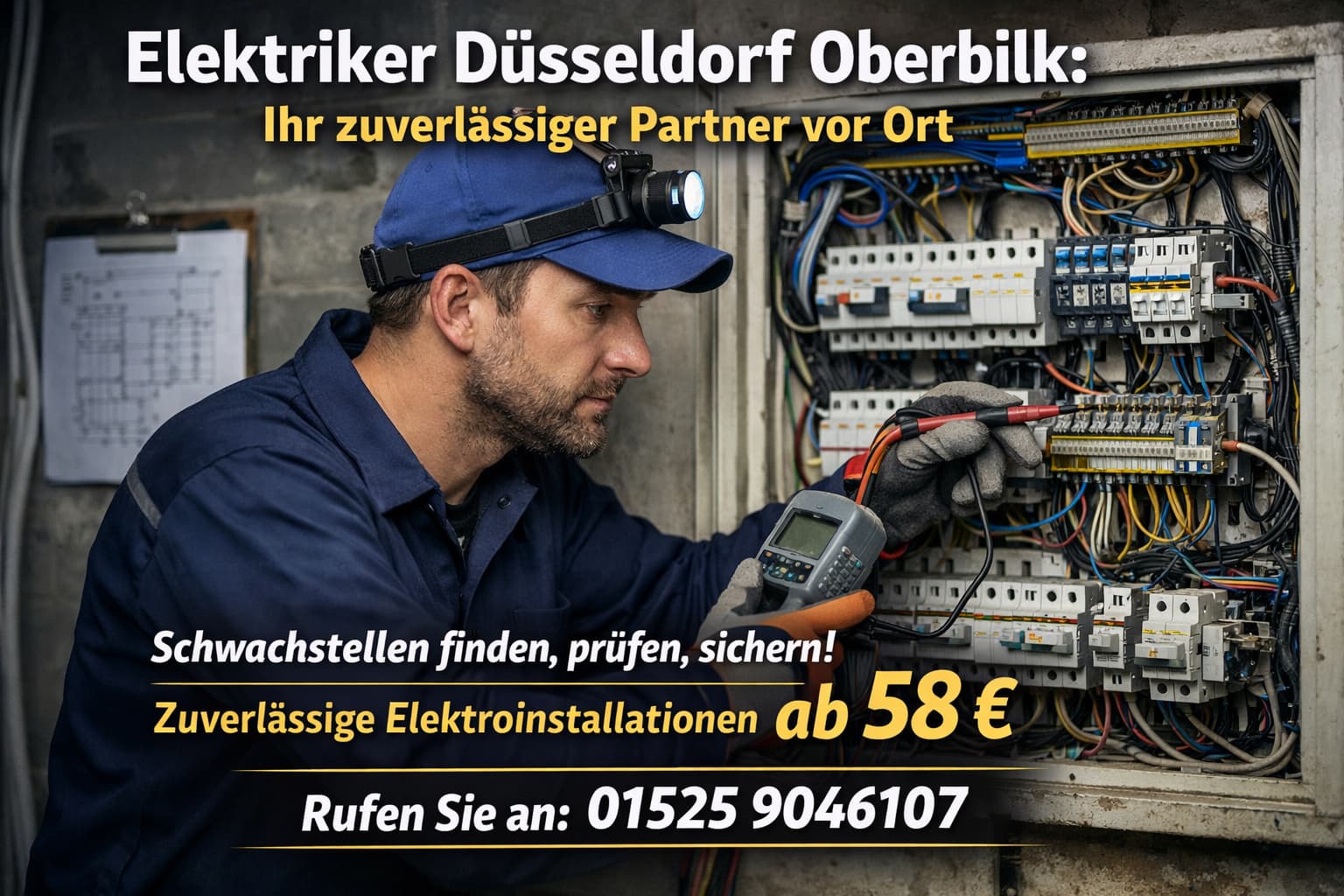 Elektriker Düsseldorf Oberbilk