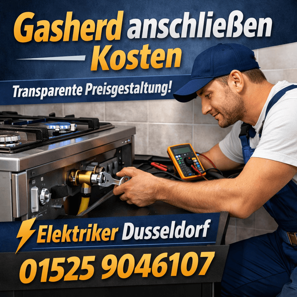 gasherd anschließen kosten