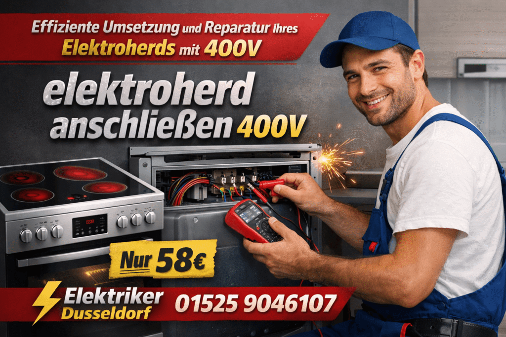 elektroherd anschließen 400v