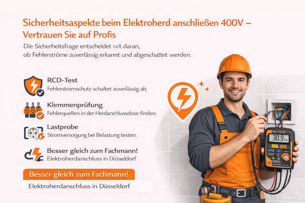 Sicherheitsaspekte beim Elektroherd anschließen 400v – Vertrauen Sie auf Profis
