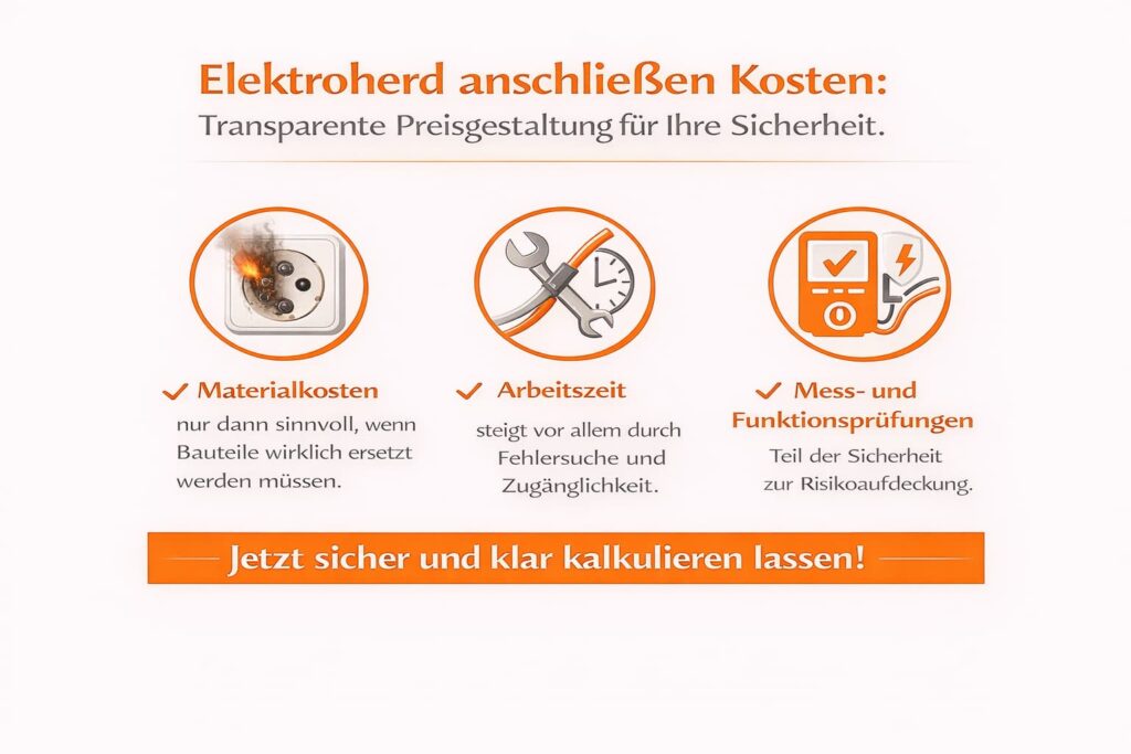Elektroherd anschließen Kosten: Transparente Preisgestaltung für Ihre Sicherheit