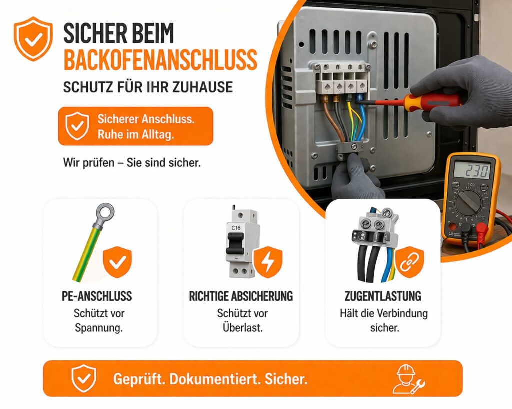 Sicherheitsstandards beim Backofenanschluss: Schutz für Ihr Zuhause und Ihre Familie