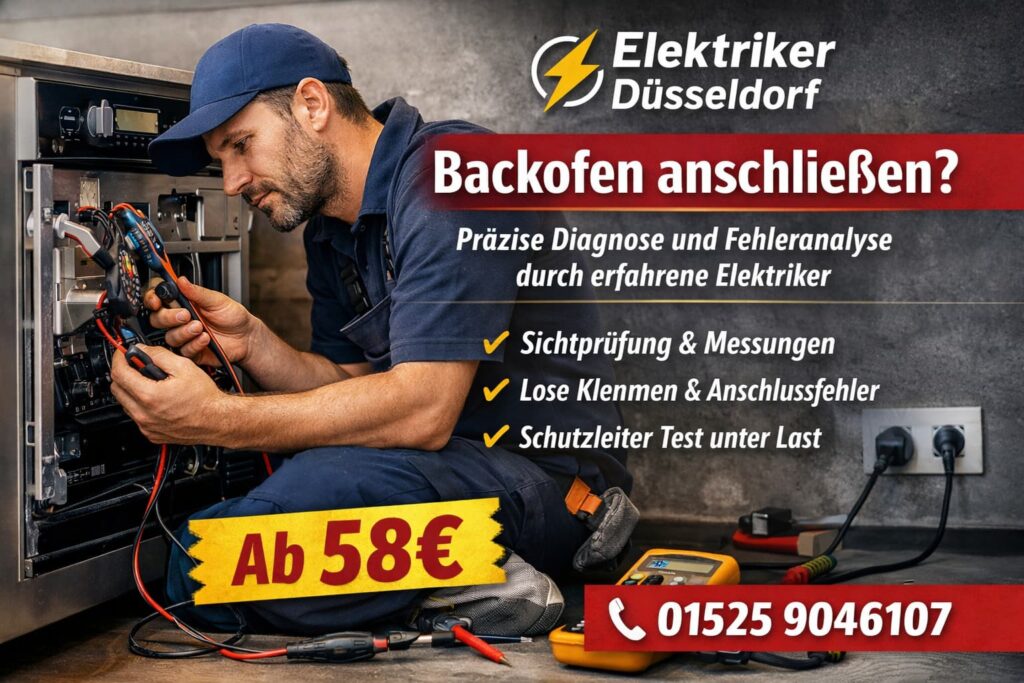 backofen anschließen