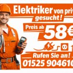 Elektriker von privat gesucht - ab 58€ | Notdienst