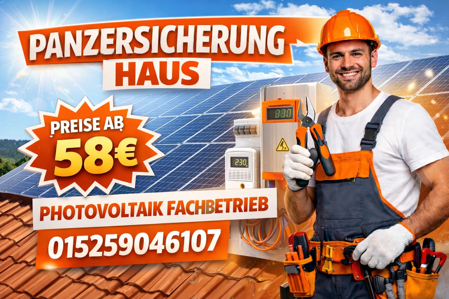 Photovoltaik Fachbetrieb finden | ab 58 Euro & Beratung 24h