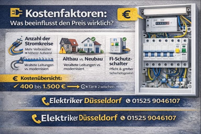 Wunderbar Kosten Fur Elektriker Bilder