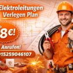 Elektroleitungen Verlegen Plan ab 58€ | 7 Tage Service