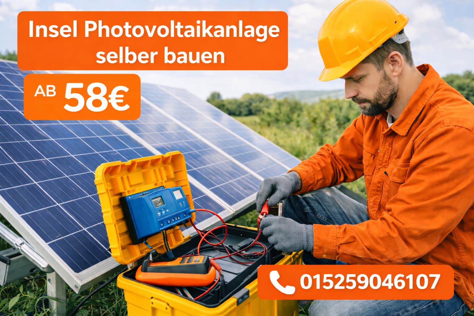 Insel photovoltaikanlage selber bauen ab 58€ | Tipps