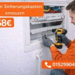 Kosten sicherungskasten erneuern ab 58€ | Hilfe 24/7 Service