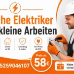 Suche Elektriker für kleine Arbeiten ab 58€ | Notdienst