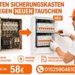 Alten Sicherungskasten gegen neuen tauschen ab 58€