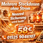 Neozed Sicherung wird heiß? 24/7 Service ab 58 Euro