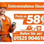 Elektroinstallateur Düsseldorf ab 58€ | 7 Tage Service