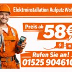 Elektroinstallation aufputz wohnraum ab 58€