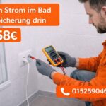 Kein strom im bad sicherung drin ab 58€ | 24/7 Notdienst!