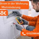 Kein strom in der wohnung mietminderung ab 58€ | Notdienst