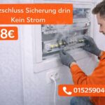 Kurzschluss sicherung drin kein strom ab 58€ | 24/7 Service!