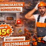Sicherungskasten stromausfall | Hilfe ab 58 Euro sofort da