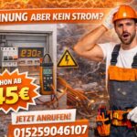 Spannung aber kein strom | Hilfe ab 58 Euro vom Elektriker