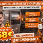 Stromausfall aber keine sicherung raus | Hilfe ab 58 Euro