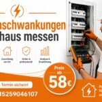 Stromschwankungen im Haus messen ab 58 € | Ursachen & Lösung