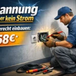 Spannung aber kein strom fachgerecht einbauen: ab 58€