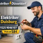 Elektriker Duisburg fachgerecht ausführen – ab 58 €