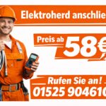 Elektroherd anschließen ab 58€ | 7 Tage Notdienst