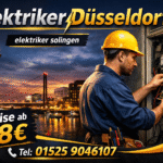Elektriker Solingen Fachbetrieb 24/7 Elektroservice ab 58€