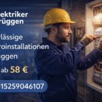 Elektriker Brüggen – Professioneller Service ab 58€