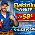 Elektriker Neuss fachgerecht einbauen – ab 58 €