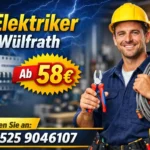 Elektriker Wülfrath fachgerecht einbauen – ab 58 €