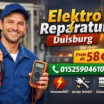 Elektro Reparatur Duisburg fachgerecht einbauen – ab 58 €