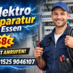 Elektro Reparatur Essen fachgerecht einbauen – ab 58 €