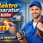 Elektro Reparatur Köln fachgerecht einbauen – ab 58 €