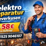 Elektro Reparatur Leverkusen fachgerecht einbauen – ab 58 €