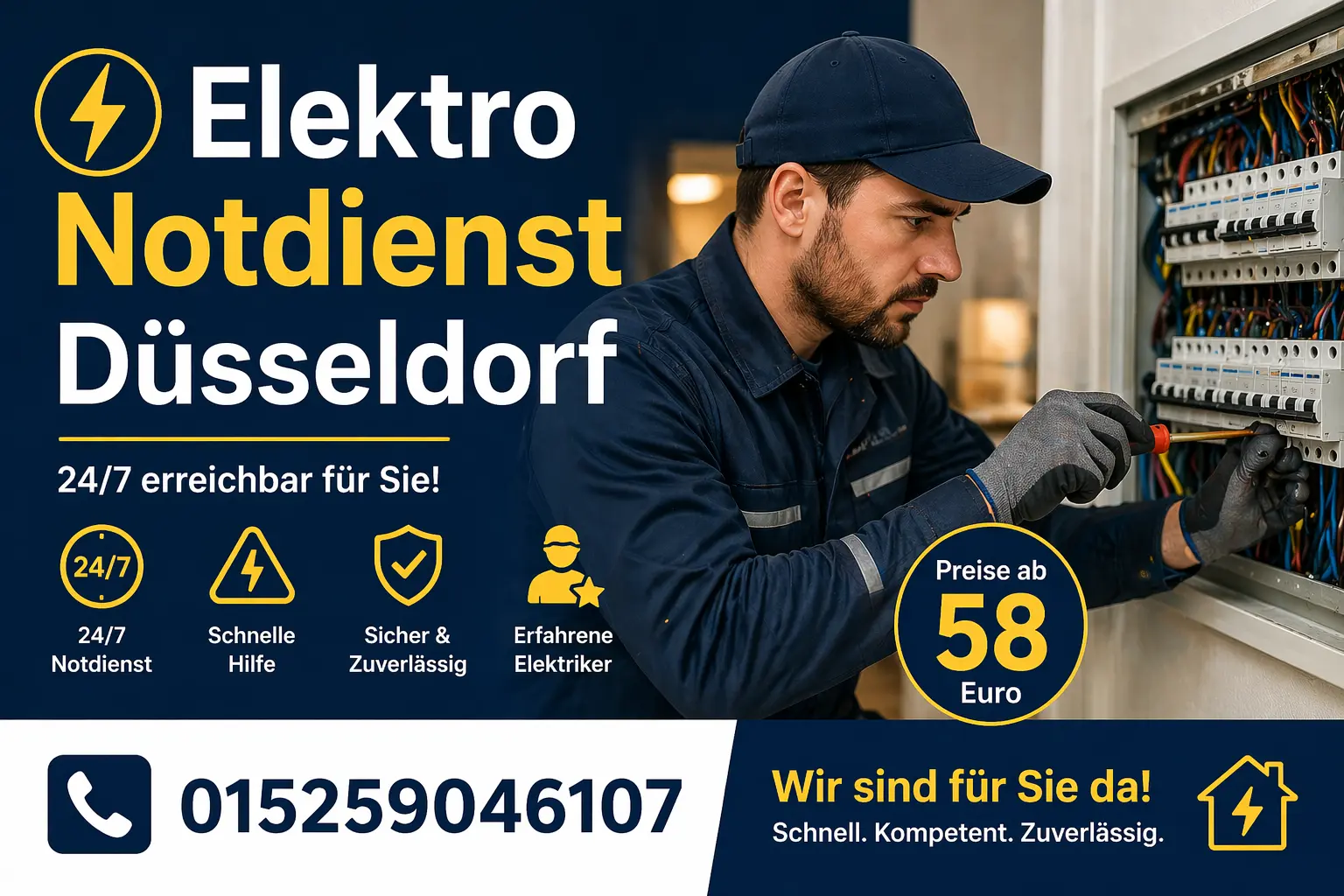 Elektro Notdienst Düsseldorf