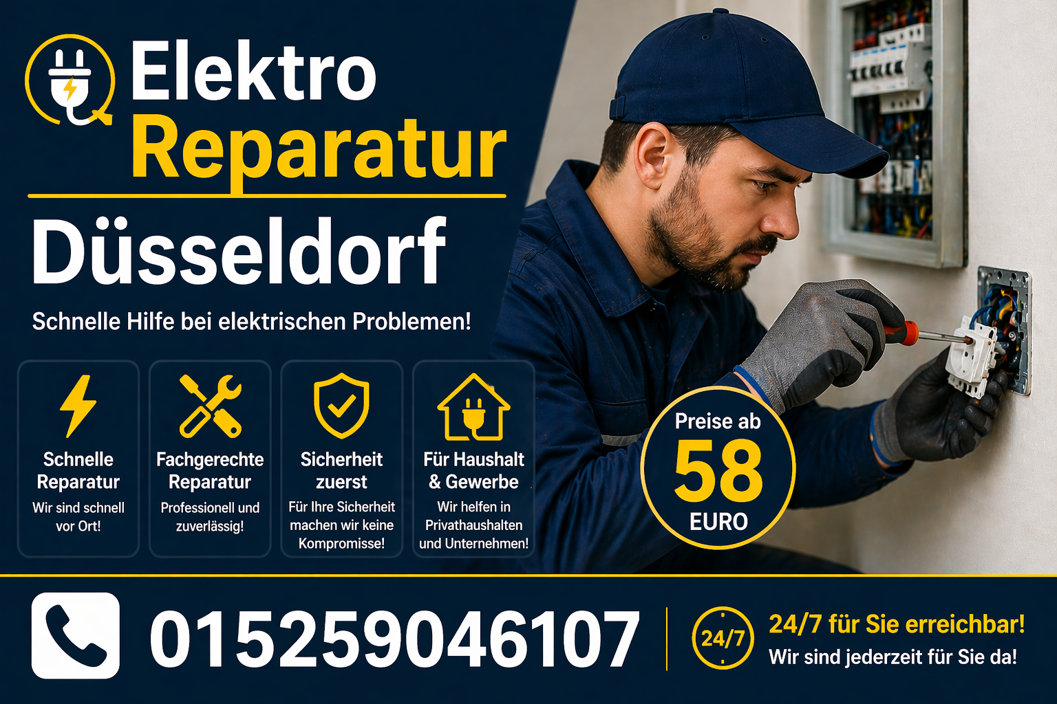 Elektro Reparatur Düsseldorf